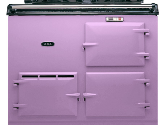 2 OVEN DELUXE PINK ENAMEL