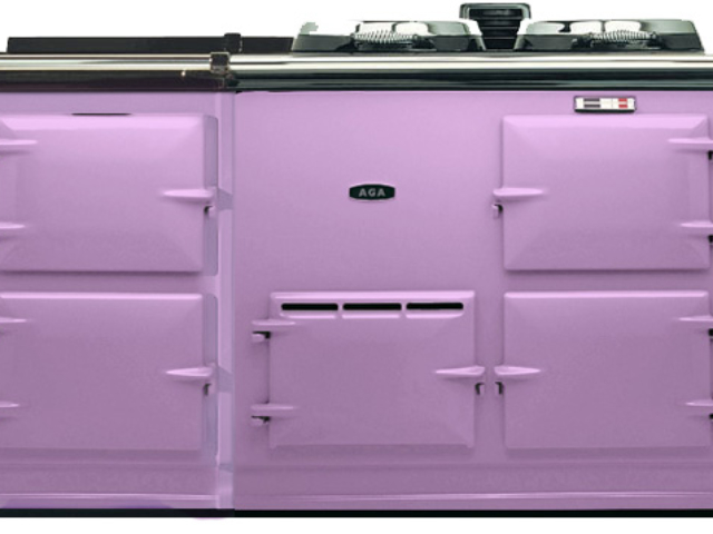 4 OVEN DELUXE PINK ENAMEL